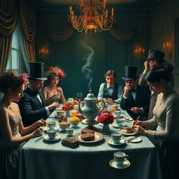 Whose Tea is it Anyway? - Text-based game