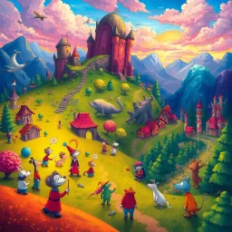 Fantasy / Satire text games