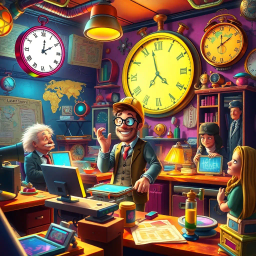 Chronocore: Whose Time Is It Anyway? - Text-based game