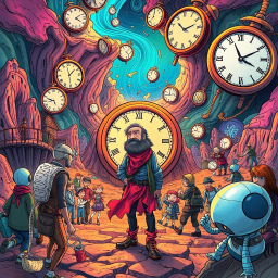 Chronochasm: Whose Time is It Anyway? - Text-based game