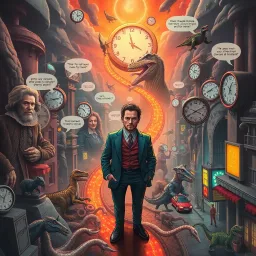 Chrono-Crisis: Whose Time Is It Anyway? - Text-based game