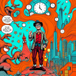 Chronochums: Who's Time is it Anyway? - Text-based game
