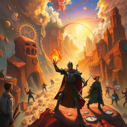 ChronoChasm: Whose Time Is It Anyway? - Text-based game