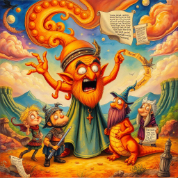 Whose Prophecy Is It Anyway? - Text-based game