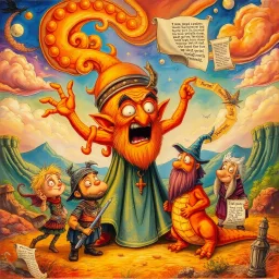 Whose Prophecy Is It Anyway? - Text-based game