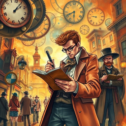 Chronotales: Whose Story Is It Anyway? - Text-based game