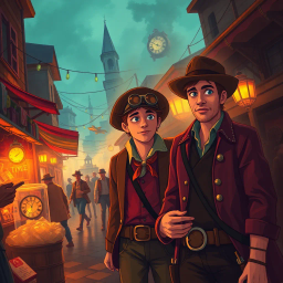 ChronoChase: Whose Time Is It Anyway? - Text-based game