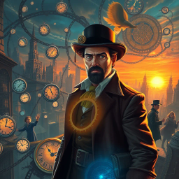 ChronoChase: Whose Time Is It Anyway? - Text-based game