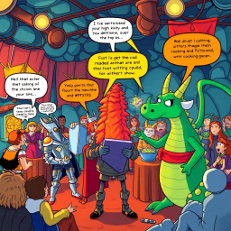 MetaQuest: Whose Adventure is it Anyway? - Text-based game