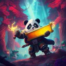 Panda's Styling Quest - Text-based game