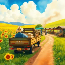 Kei Truck Farmer - Text-based game