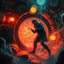 ChronoChase: Whose Time Is It Anyway? - Text-based game