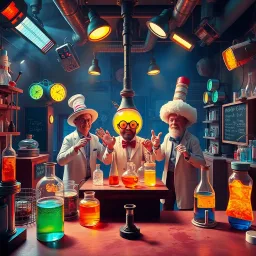 Whose Lab Is It Anyway? - Text-based game