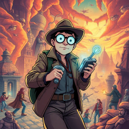 ChronoChase: Whose Time Is It Anyway? - Text-based game