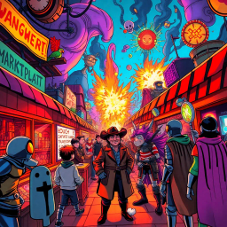 Chronicles of Chaos: Whose World Is It Anyway? - Text-based game