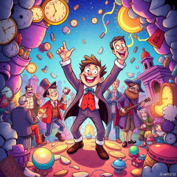 Chronochums: Whose Time Is It Anyway? - Text-based game