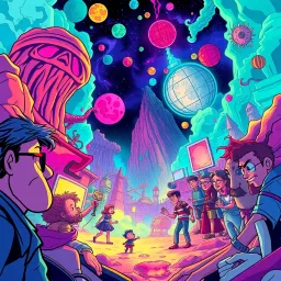 Metamayhem: Whose Adventure Is It Anyway? - Text-based game