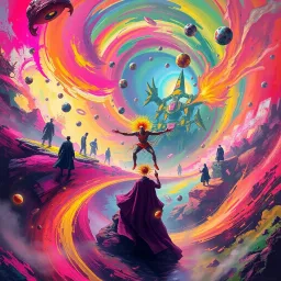 Spectrum Wars: Which Dimension is it Anyway? - Text-based game