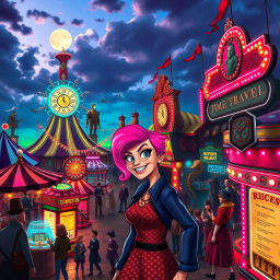 ChronoCarnival: Whose Time Is It Anyway? - Text-based game