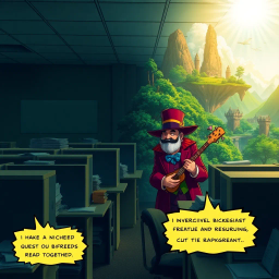 Questception: Whose Adventure Is It Anyway? - Text-based game