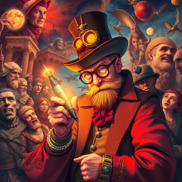 Chronoscribe: Whose Story Is It Anyway? - Text-based game