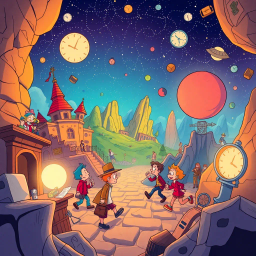 ChronoTales: Whose Story is it Anyway? - Text-based game