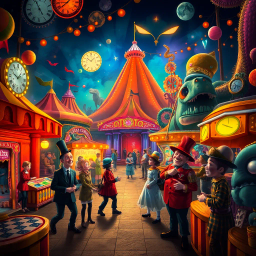 ChronoCarnival: Whose Time is it Anyway? - Text-based game
