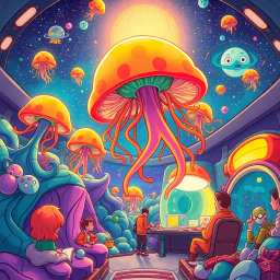 The Quirky Quests of Quasar Quinn - Text-based game