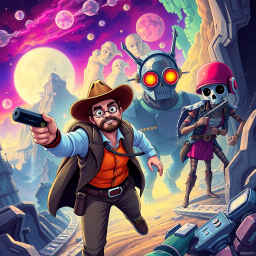 Chronochao: Whose Time Is It Anyway? - Text-based game