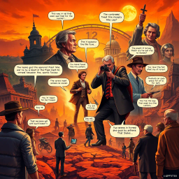ChronoCoup: Time's Political Playground - Text-based game
