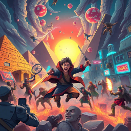 Chrono Clash: Whose Time Is It, Anyway? - Text-based game