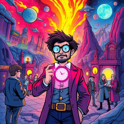 Chronocore: Whose Time is it Anyway? - Text-based game