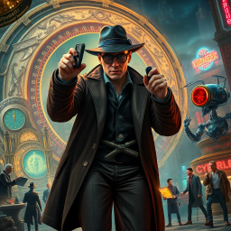 ChronoChase: Whose Time Is It Anyway? - Text-based game