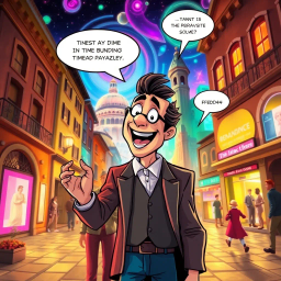 Chronochaos: Whose Time Is It Anyway? - Text-based game