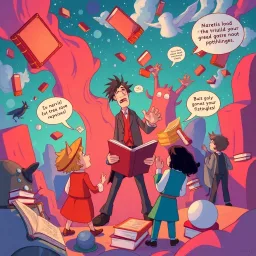 Metamayhem: Whose Adventure Is It Anyway? - Text-based game