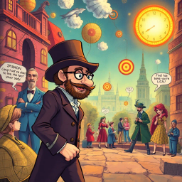 ChronoTales: Whose Story Is It Anyway? - Text-based game