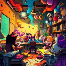 Chronoscribe: Whose Story Is It Anyway? - Text-based game