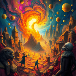 Chaos Tangle: Whose Worlds Anyway? - Text-based game