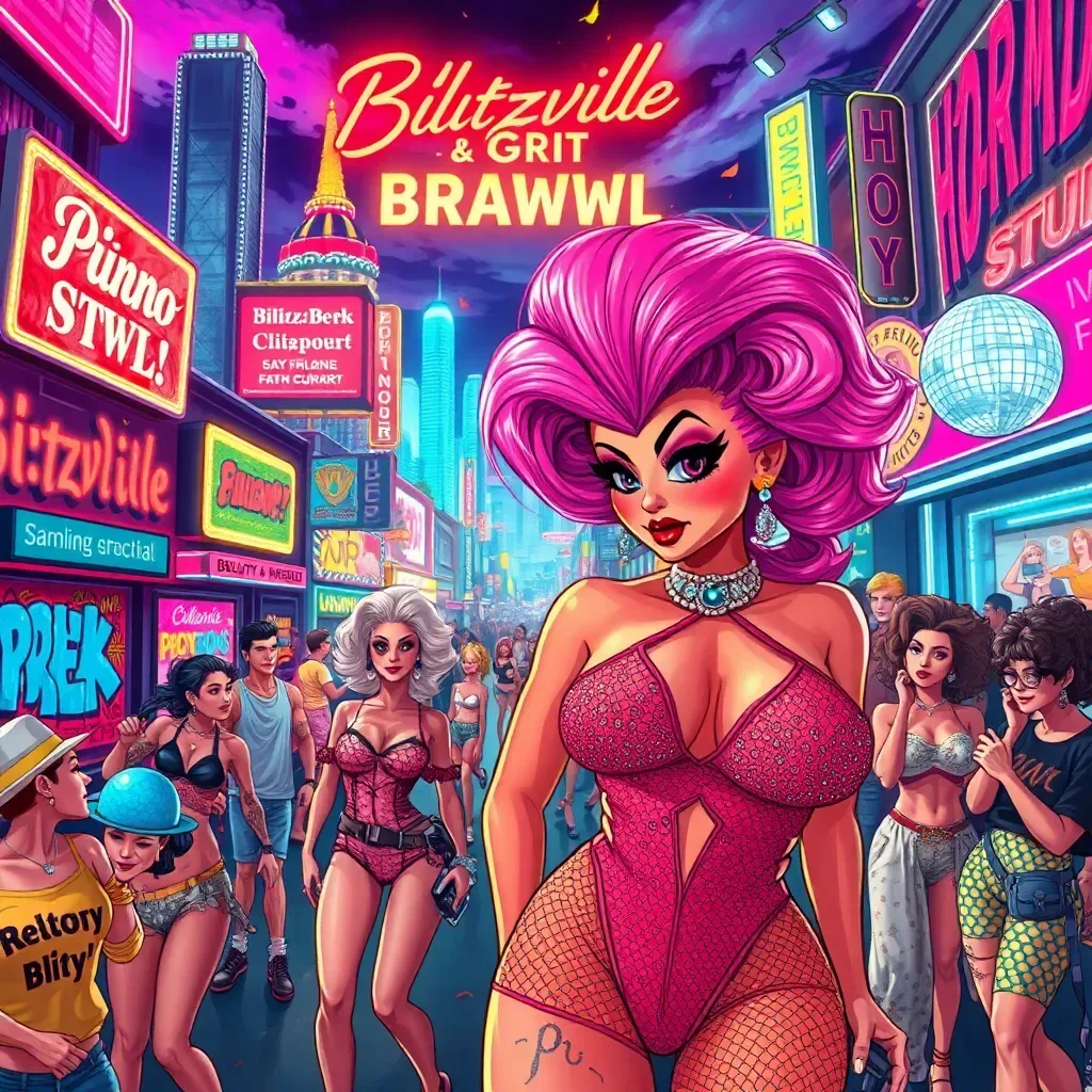 Bimbo Brawl: Glamour and Grit