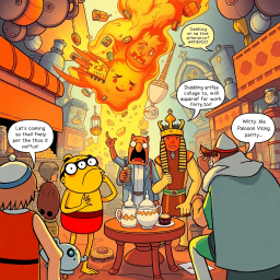 Relic Ruckus: Whose Is It Anyway? - Text-based game