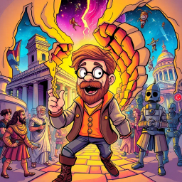 Chrono-Capers: Whose Time Is It, Anyway? - Text-based game