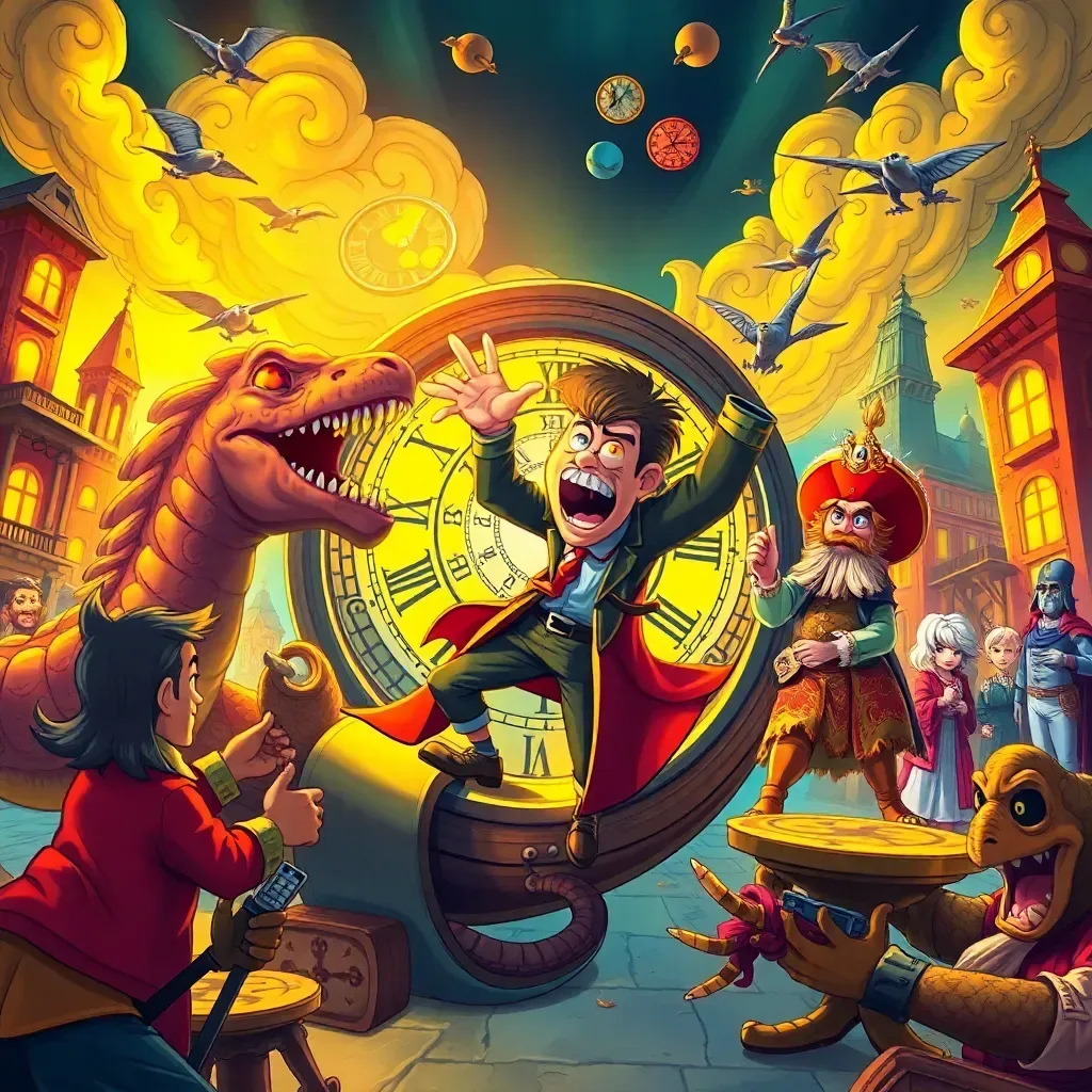 Chronorift: Who Moved My Time?