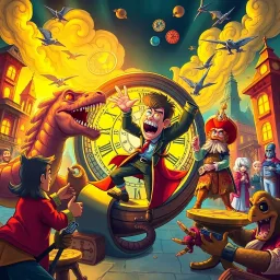 Chronorift: Who Moved My Time? - Text-based game