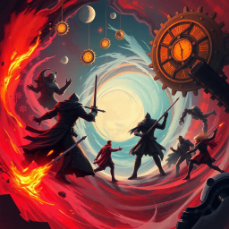Chrono Clash: Whose Time Is It, Anyway? - Text-based game