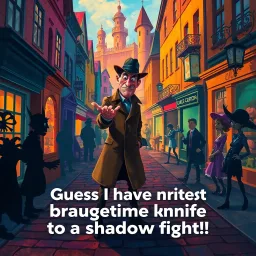 Whose Shadow Is It Anyway? - Text-based game