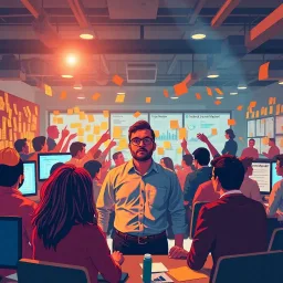 Scrum Master: The Chaos Controller - Text-based game