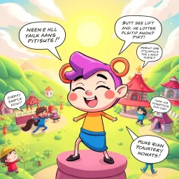 Butt Brawl: The Tail-Tail Chronicles - Text-based game