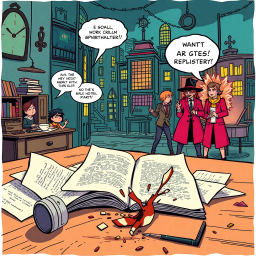 Whose Story Is It Anyway? - Text-based game