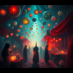Nightmare Market: Dream Traders - Text-based game