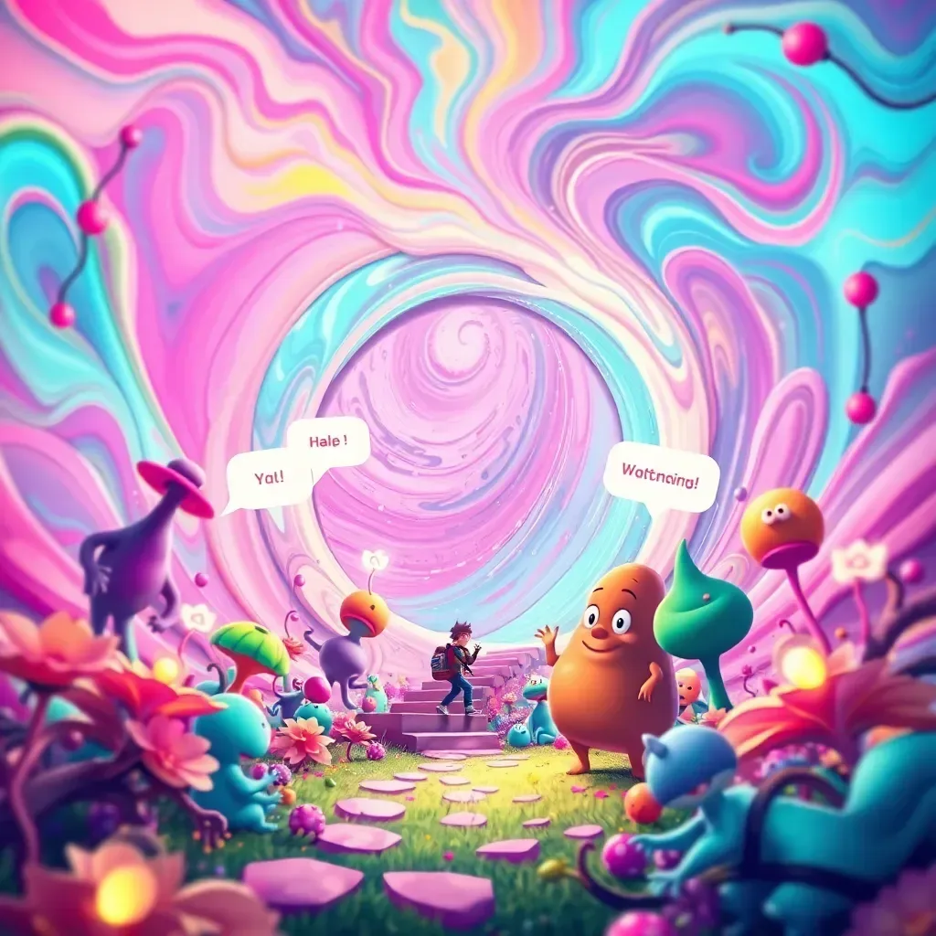 Whimsical Vortex: Hello, Who?
